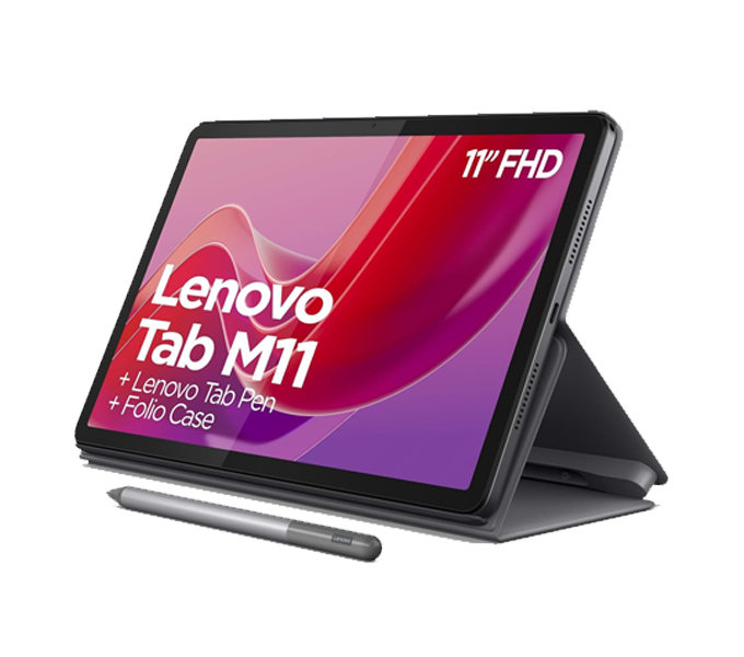 Lenovo Tablet M11 (LUNA GREY)-RAM 8GB-ROM 128GB-11 INCH-LTE-BT 5.1 (LL-035 +CR-159)