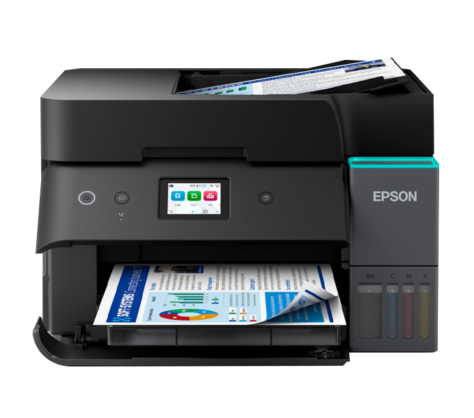 Printer Epson EcoTank L6390 A4 Color (4-in-1)(Print,Scan,Copy,Fax, WI-FI with ADF)(Ink 001)1Y
