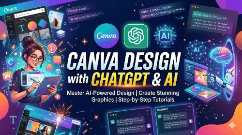Canva Design with ChatGPT and AI Thumbnail