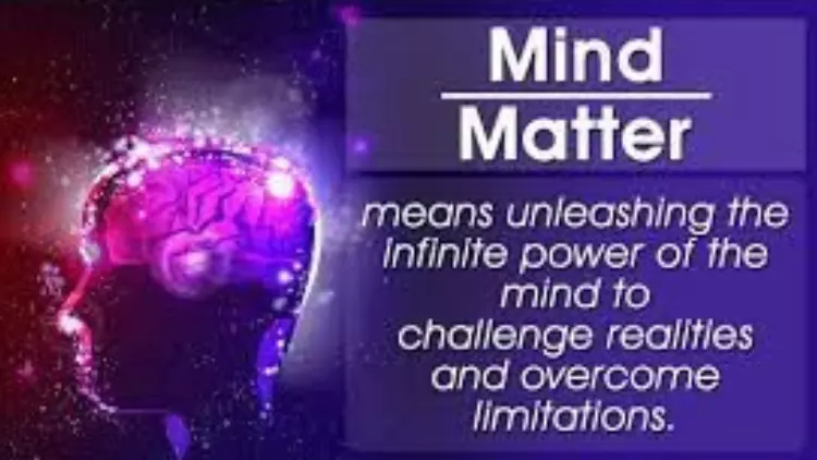 It is All about Your Mind, Master It or Be Mastered
