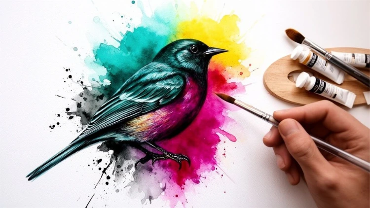 Painting Birds in Acrylic: A Guide to Lifelike Artwork