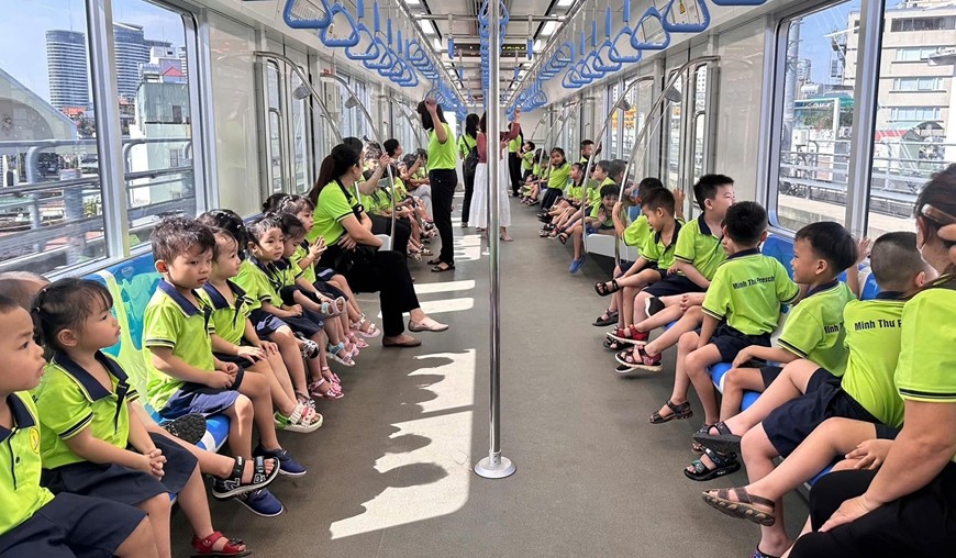 TOUR HỌC SINH 1N: TRẢI NGHIỆM TÀU ĐIỆN METRO – THAM QUAN CÔNG VIÊN VĂN HÓA SUỐI TIÊN - TẮM BIỂN TIÊN ĐỒNG – NGỌC NỮ - KHỞI HÀNH TẠI TÂY NINH1