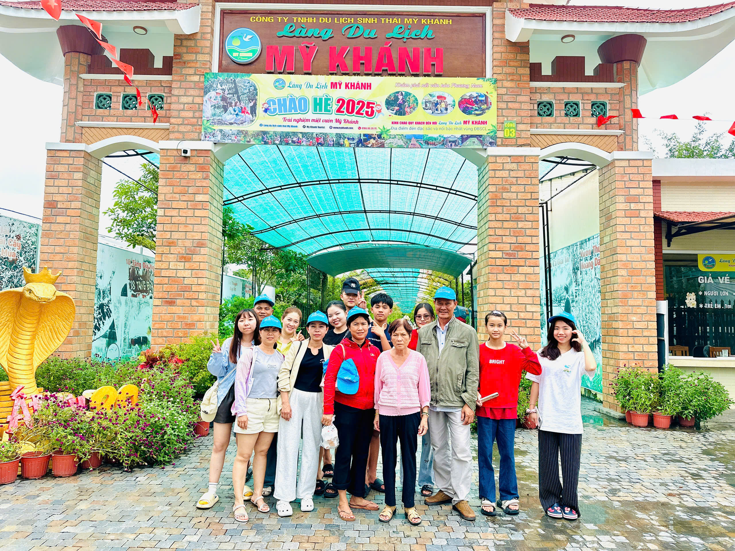 TOUR TẾT KHÁCH ĐOÀN 2026: TRẢI NGHIỆM HÀNH TRÌNH MỸ THO - BẾN TRE - CẦN THƠ CHỢ NỔI CÁI RĂNG 2 NGÀY 1 ĐÊM