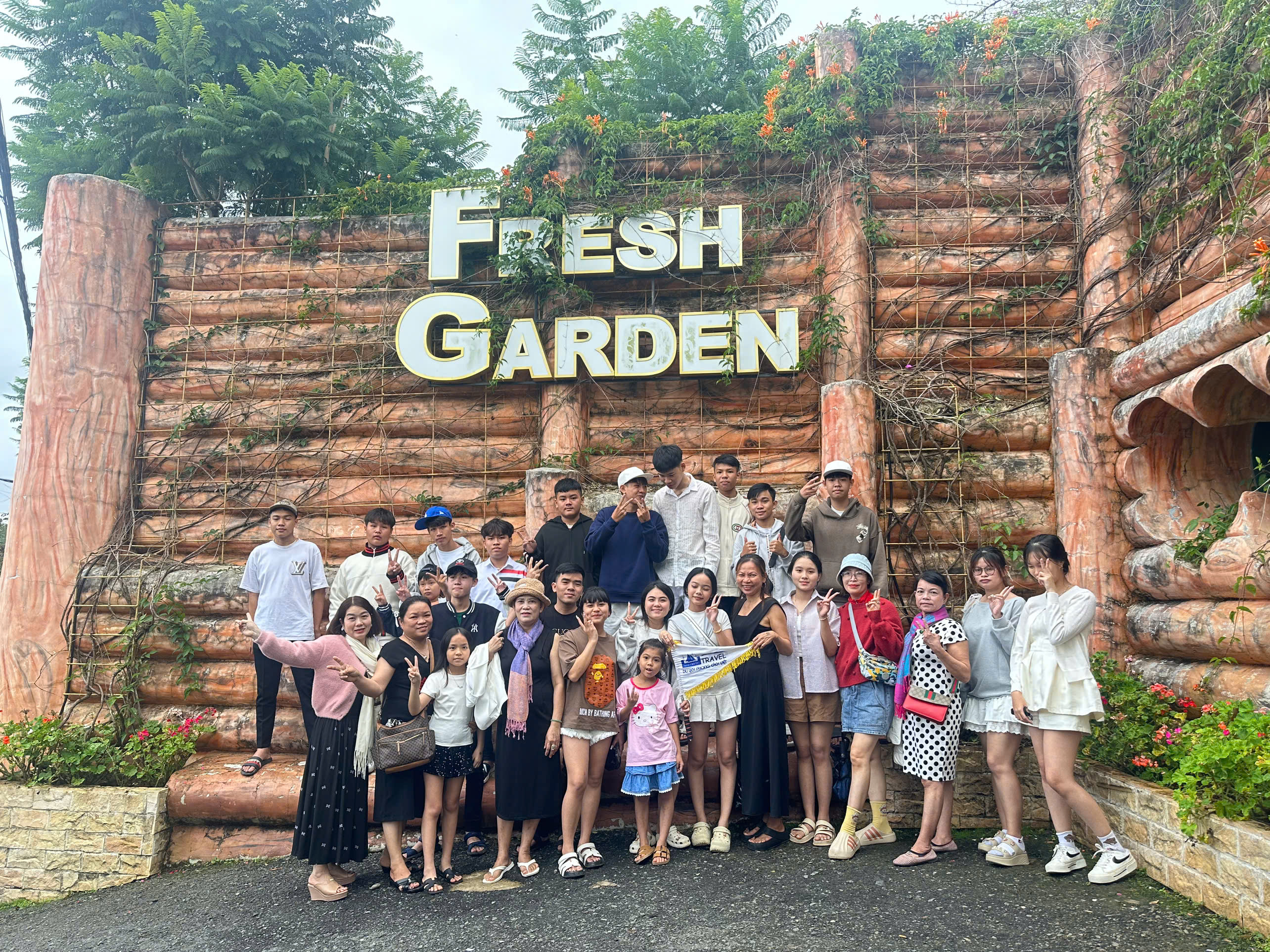 TOUR ĐÀ LẠT 4N3Đ | FRESH GARDEN | THÁC PONGOUR | ĐỒI CHÈ CẦU ĐẤT | HAPPY HILL