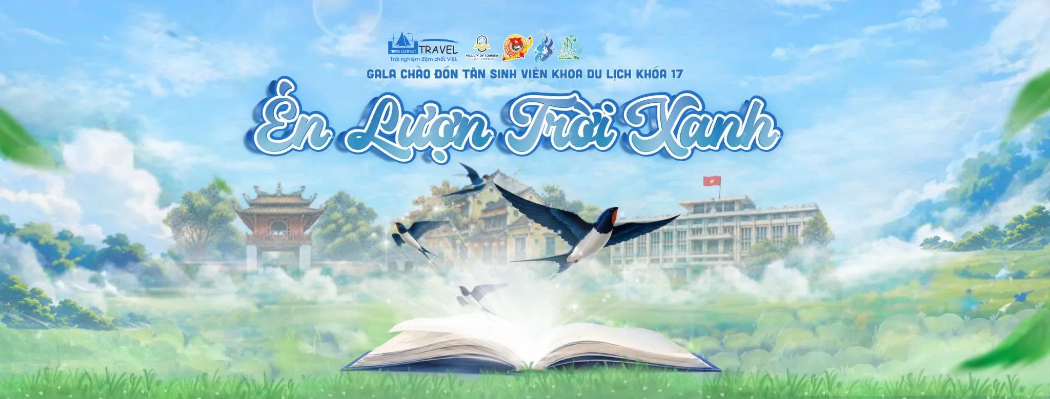 Phong Cách Việt Travel - Nhà tài trợ kim cương Gala Chào đón Tân sinh viên Khoa Du lịch Trường Đại học Khoa học Xã hội và Nhân văn