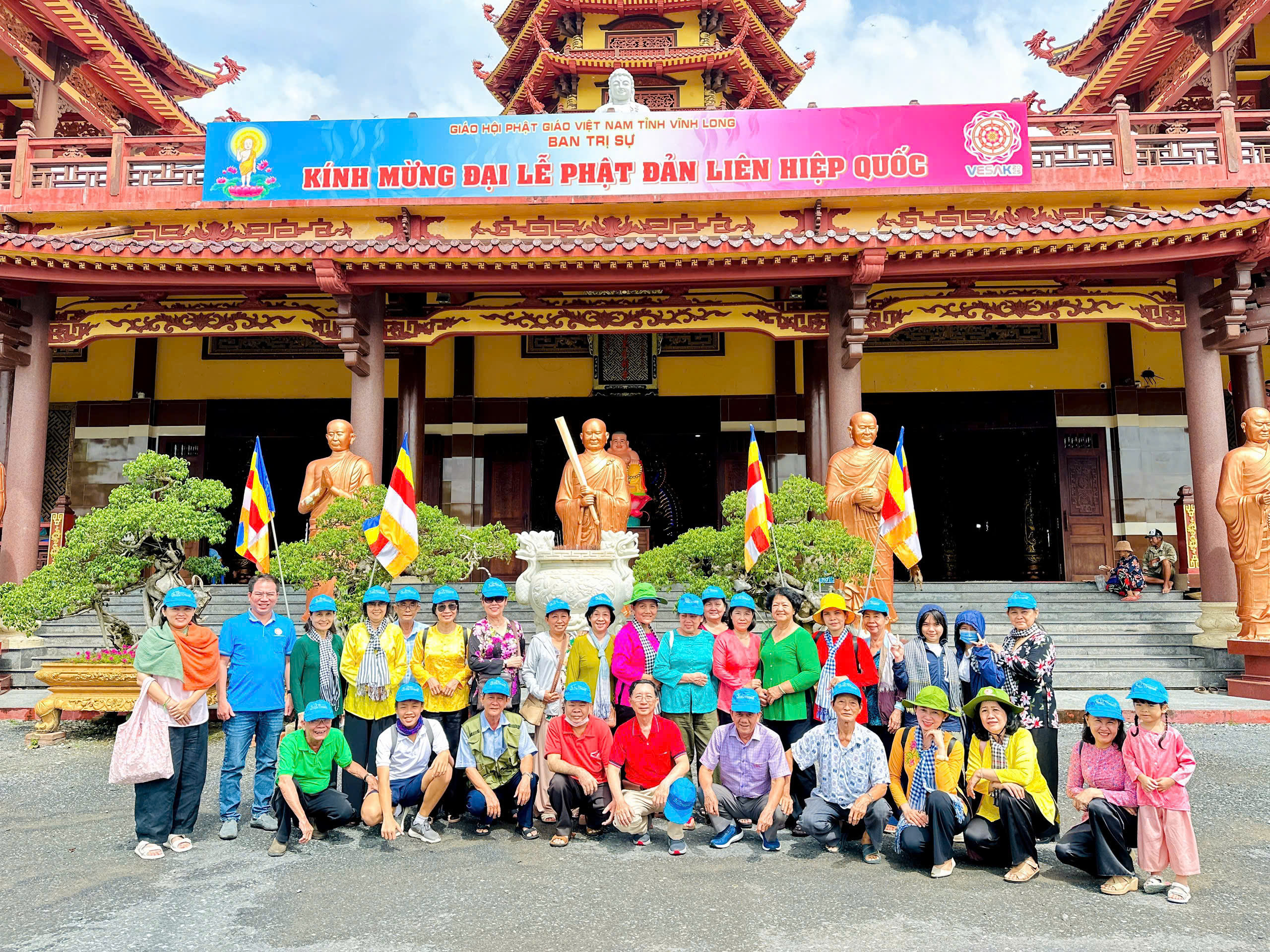TOUR TẾT KHÁCH ĐOÀN 2026: TRẢI  NGHIỆM HÀNH HƯƠNG 10 CHÙA MIỀN TÂY 1 NGÀY 