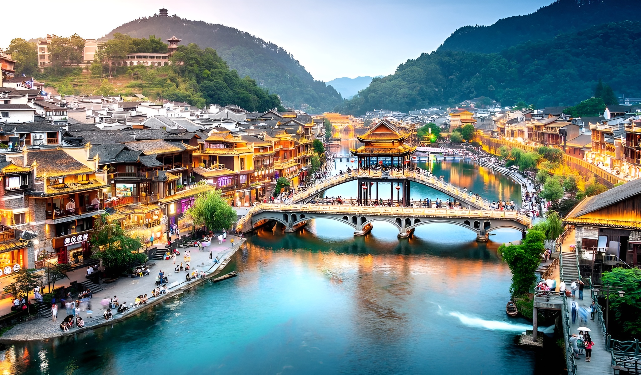 TOUR TRUNG QUỐC: ÂN THI - TRƯƠNG GIA GIỚI - PHƯỢNG HOÀNG CỔ TRẤN - 6N5Đ