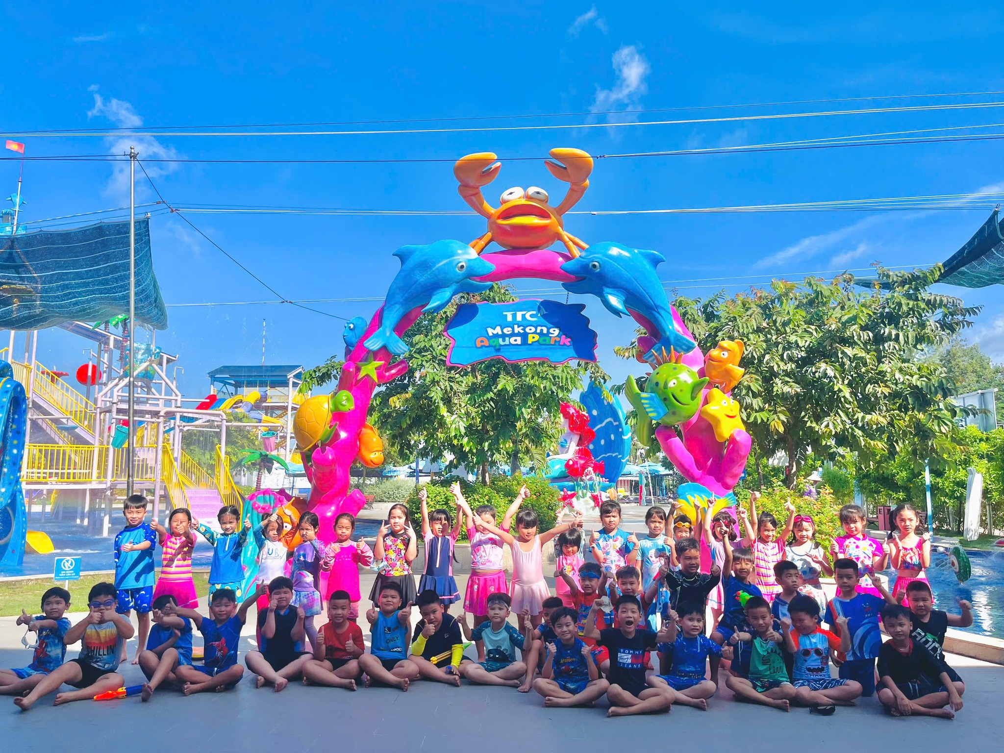 TOUR HỌC SINH 1N: CÔNG VIÊN NƯỚC TTC MEKONG AQUA PARK - KHỞI HÀNH TẠI TÂY NINH