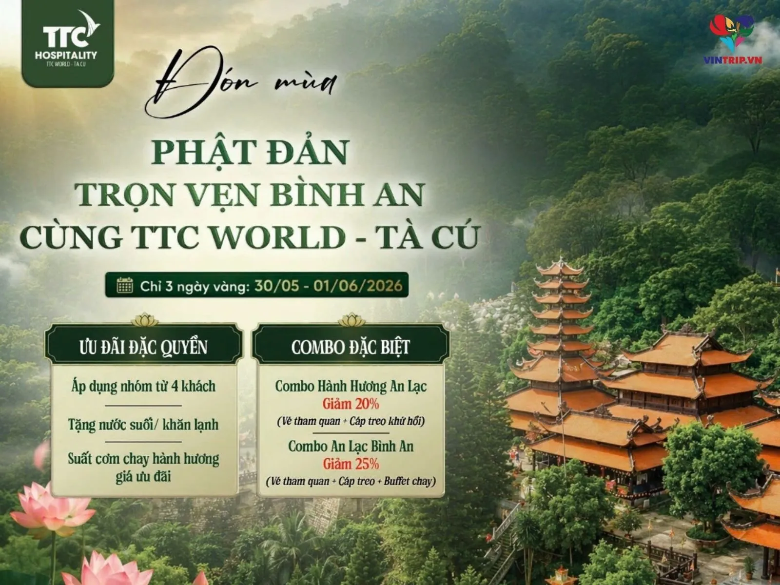 Đại Lễ Phật Đản TTC World Tà Cú 2026 – Hành Hương Chiêm Bái Tượng Phật