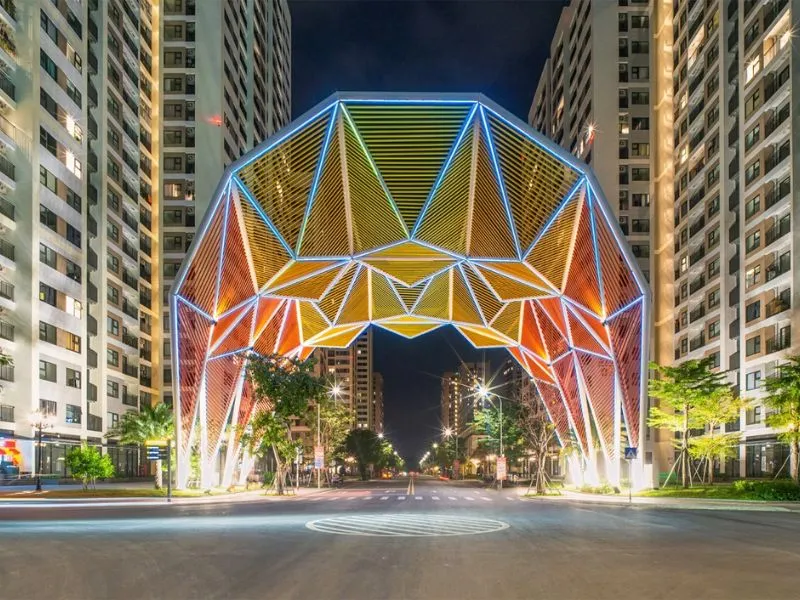 Cổng chào Origami VinWonders Grand Park