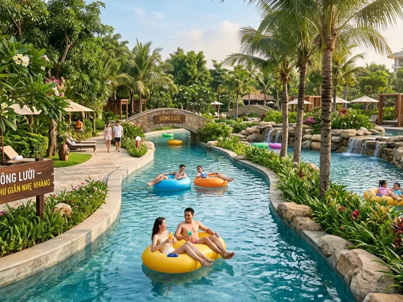 sông lười vinwonders Phú Quốc