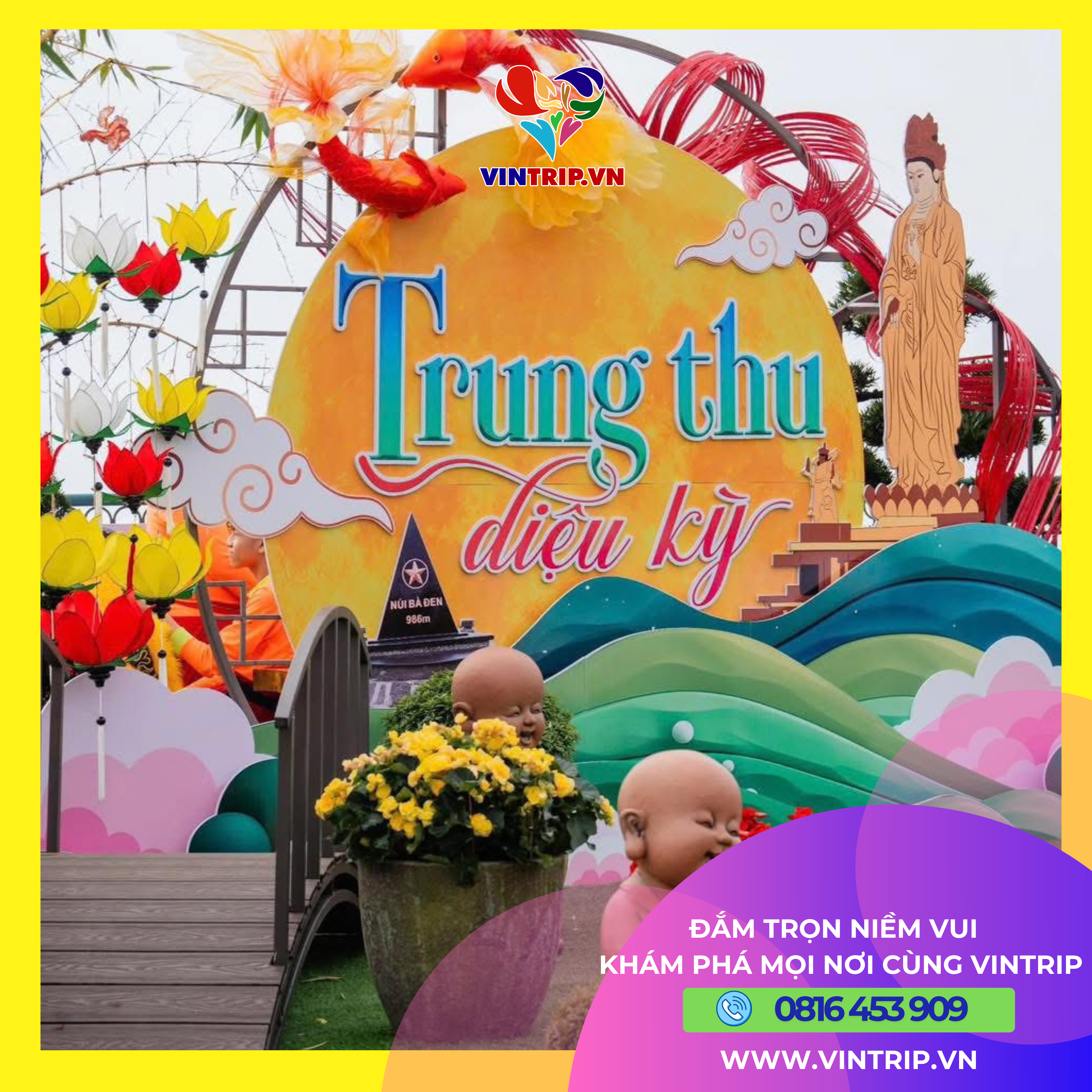 Trải Nghiệm Không Khí Trung Thu Diệu Kỳ Trên Đỉnh Núi Bà Đen – Tây Ninh
