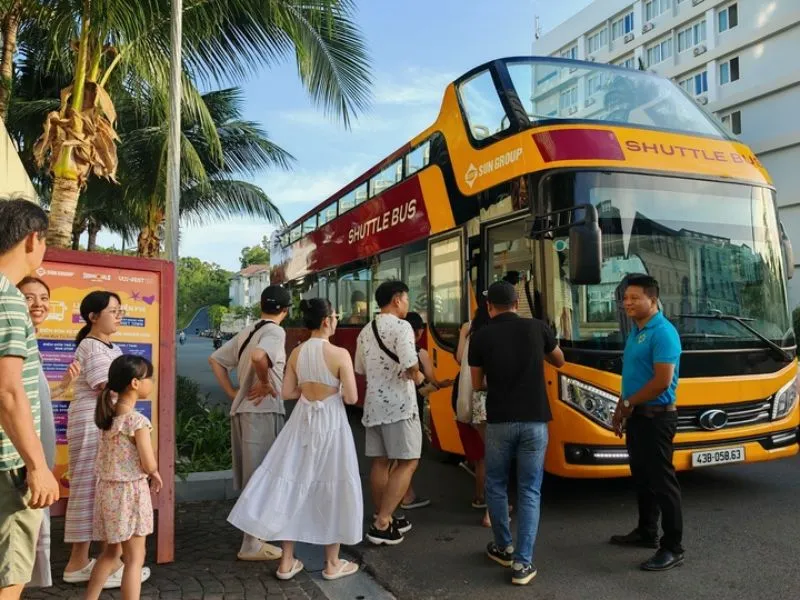 Thông tin chung về tuyến xe bus Sun World Phú Quốc (Free Shuttle Bus)