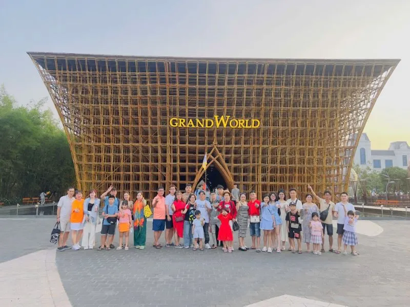 Những hình ảnh check-in của du khách khi ghé thăm Venice - Grand World Phú Quốc