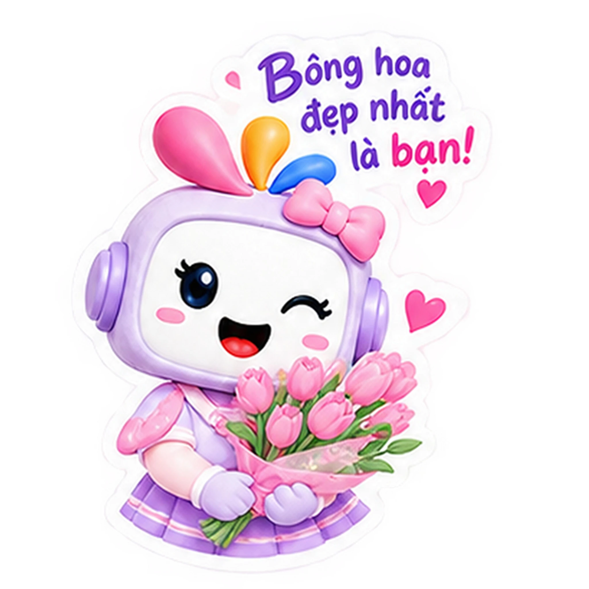 Đón 20/10 Cùng Vintrip Với Bộ Icon Trippy Siêu Đáng Yêu