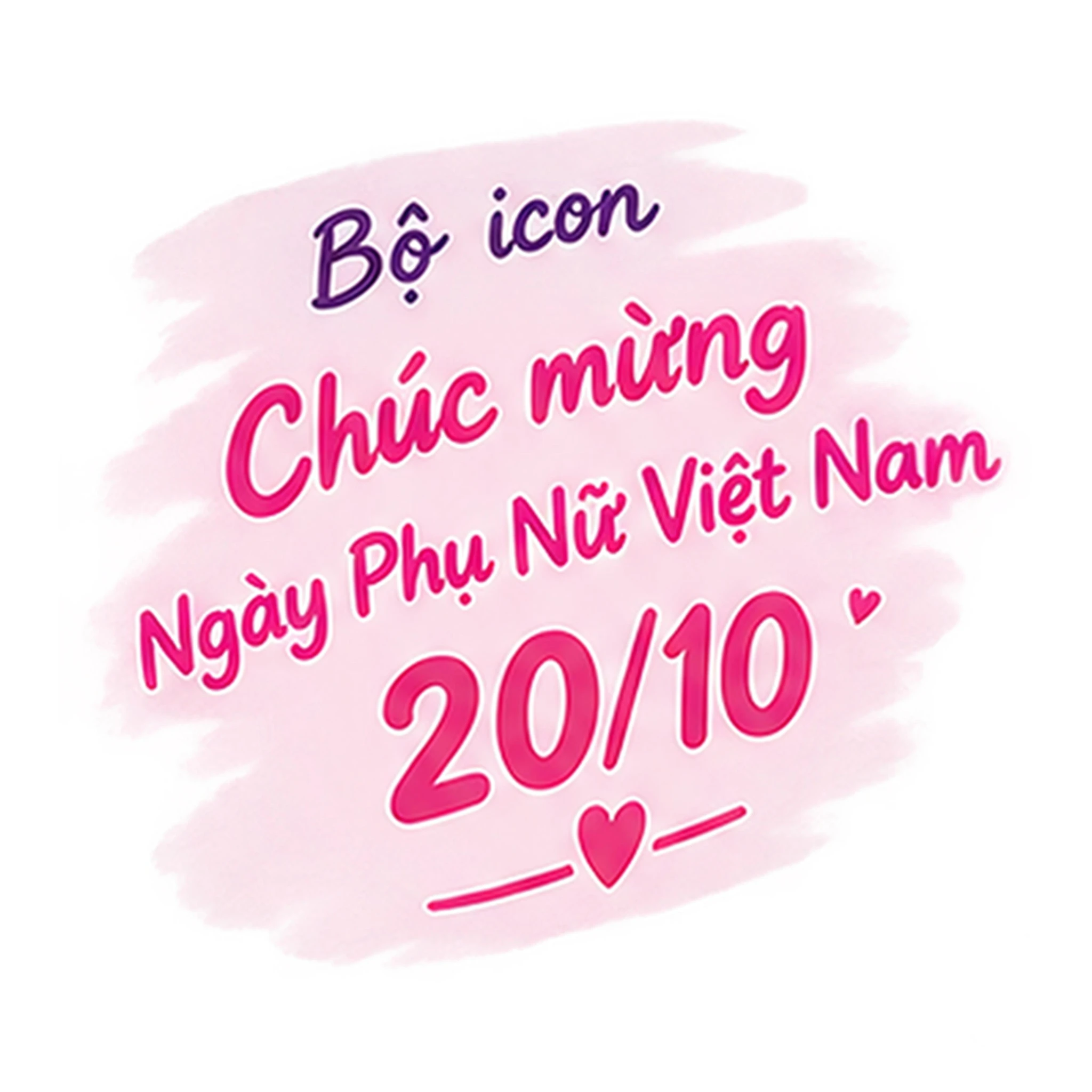 Đón 20/10 Cùng Vintrip Với Bộ Icon Trippy Siêu Đáng Yêu