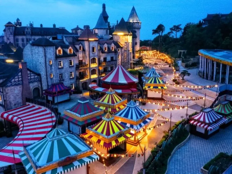 Khu Vui Chơi Ngoài Trời Fantasy Park Bà Nà Hills