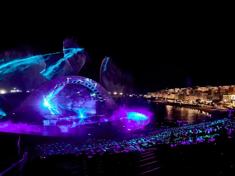 Show Kiss of the Sea ở đâu & Mấy giờ biểu diễn?
