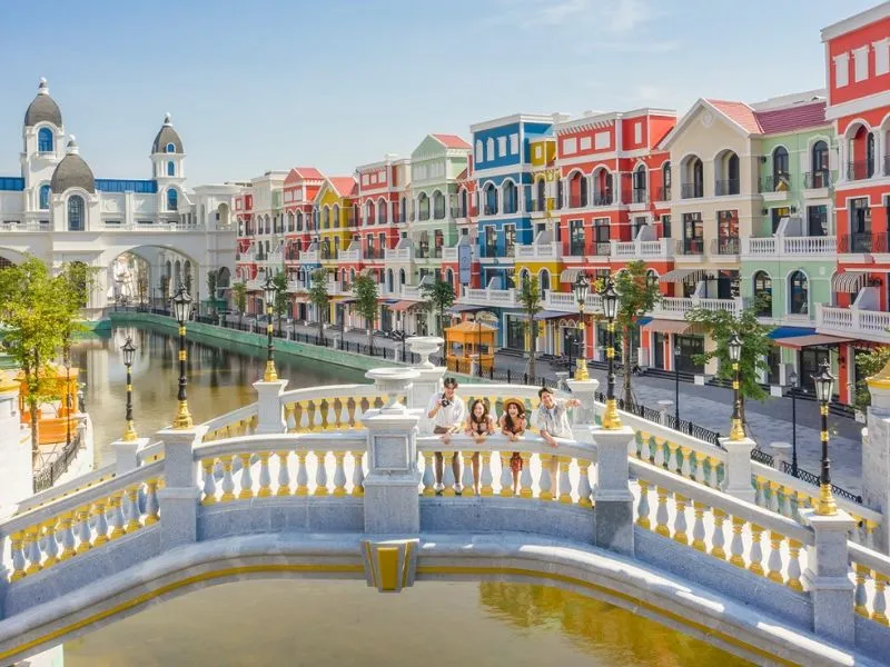Những hình ảnh check-in của du khách khi ghé thăm Venice - Grand World Phú Quốc