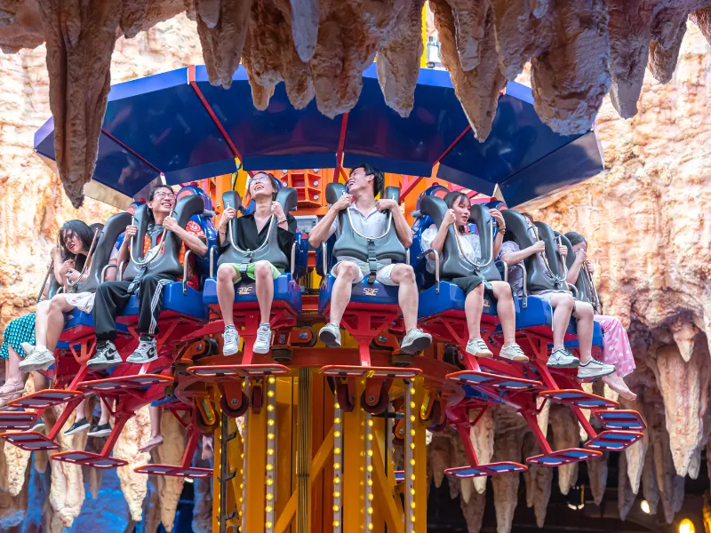 Khu vui chơi Fantasy Park tại Sun World Bà Nà Hills