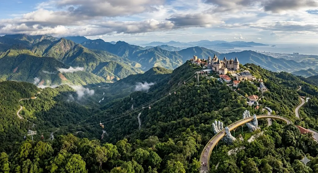 Cảnh quan thiên nhiên hùng vĩ của Sun World Bà Nà Hills