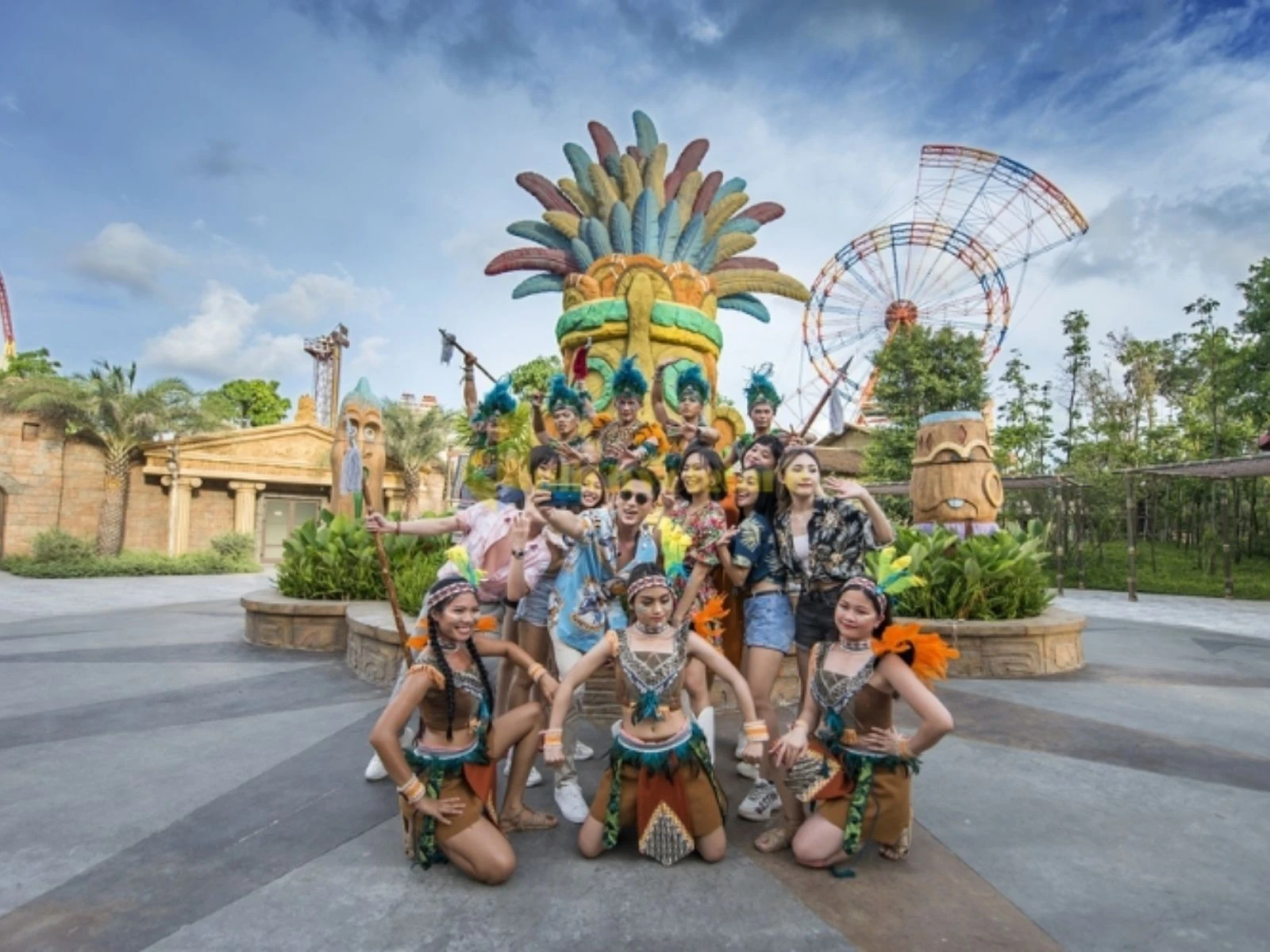 Khám phá Vũ điệu Hawaii VinWonders Nha Trang giữa thiên đường nhiệt đới