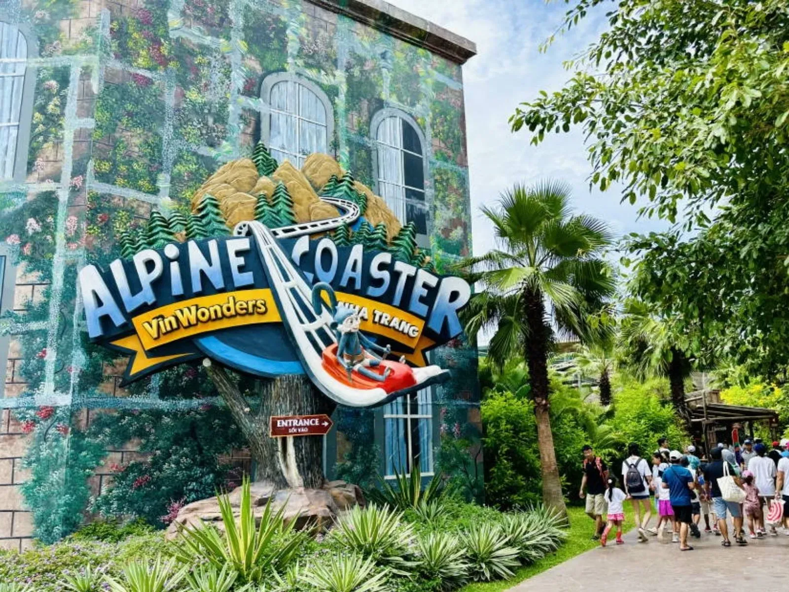 Alpine Coaster nằm ở đâu trong VinWonders Nha Trang?