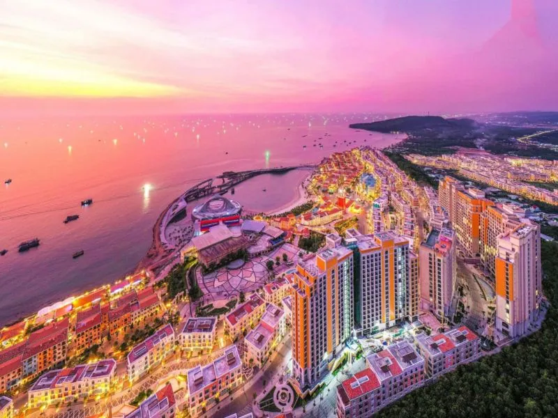 Những hình ảnh du khách check-in tại Thị Trấn Hoàng Hôn