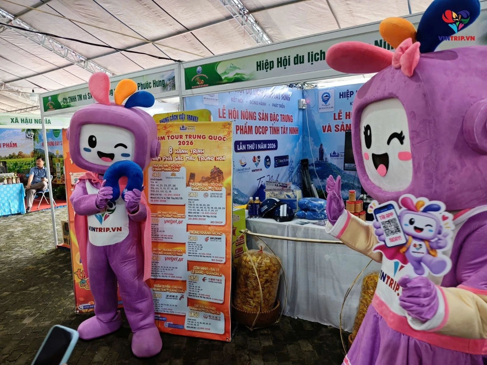 Cùng xem hình ảnh hoạt động của Vintrip tại lễ hội