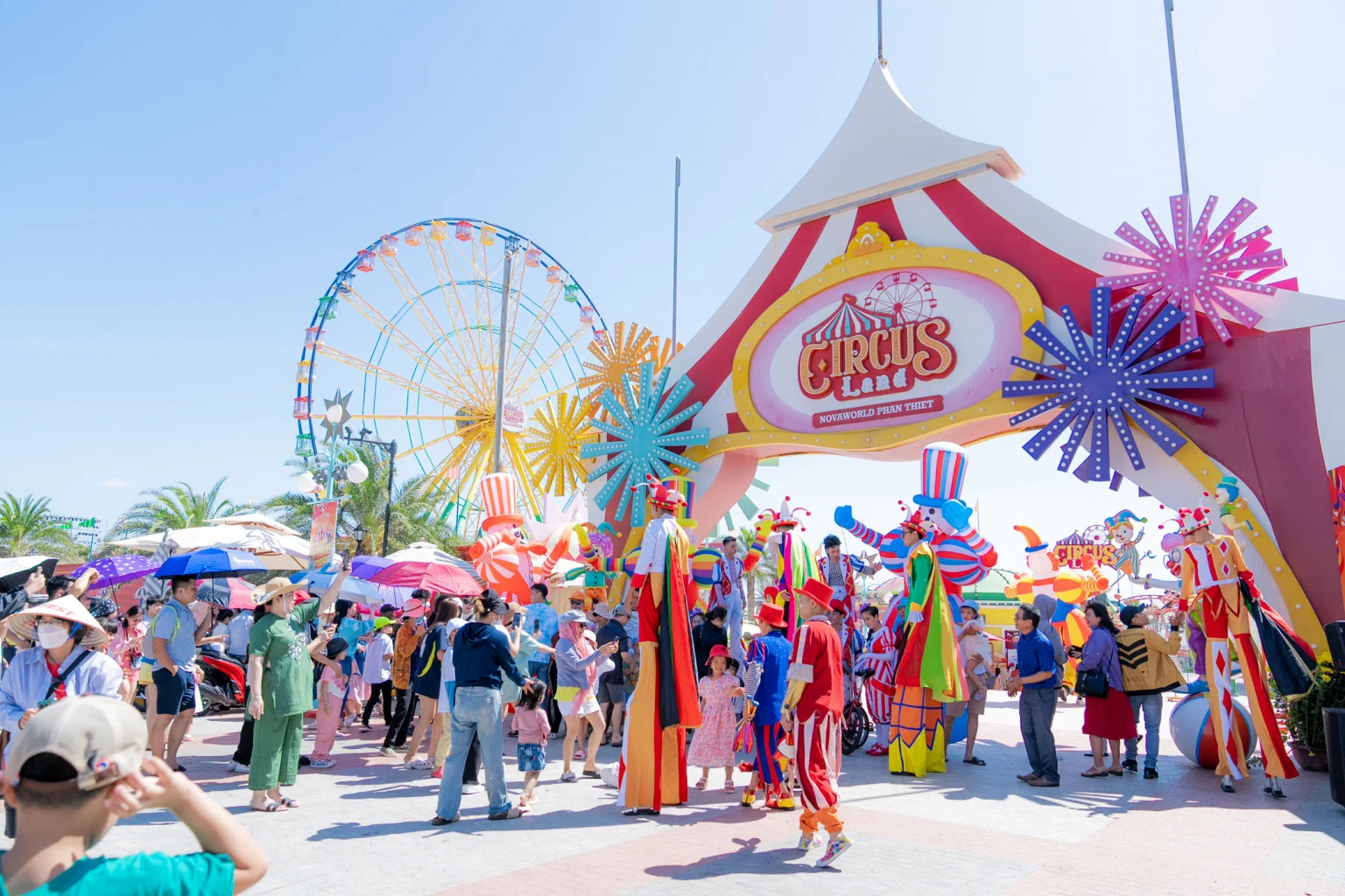Công viên Circus Land Novaworld – Khu vui chơi siêu hot tại Phan Thiết
