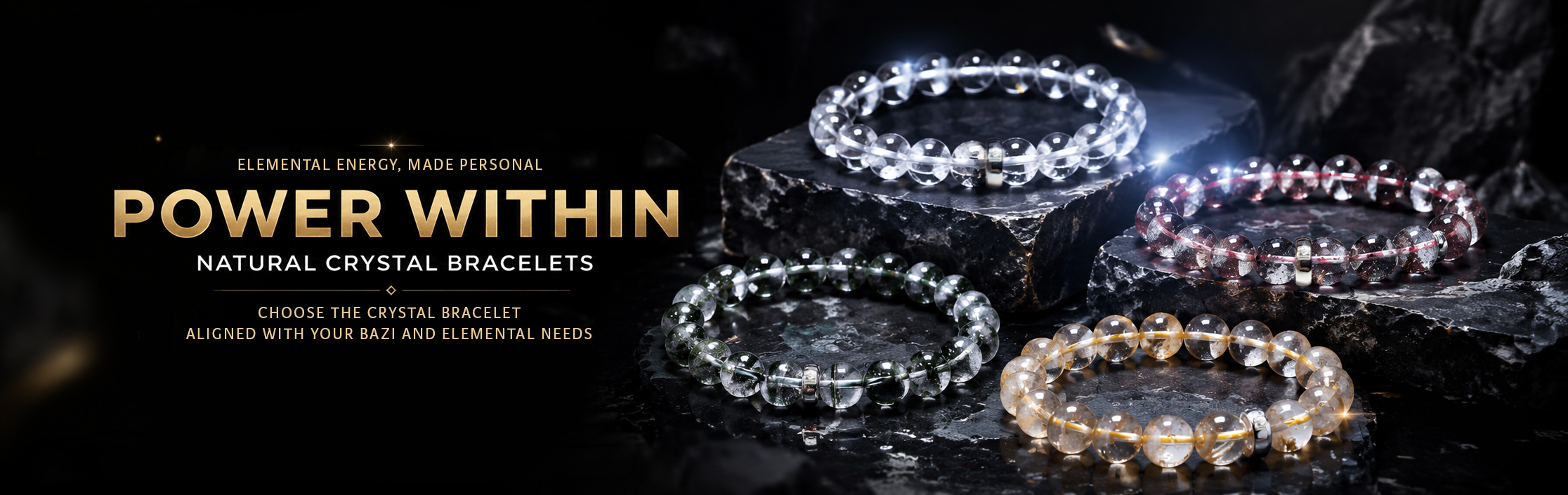 Five Element Bracelets Banner