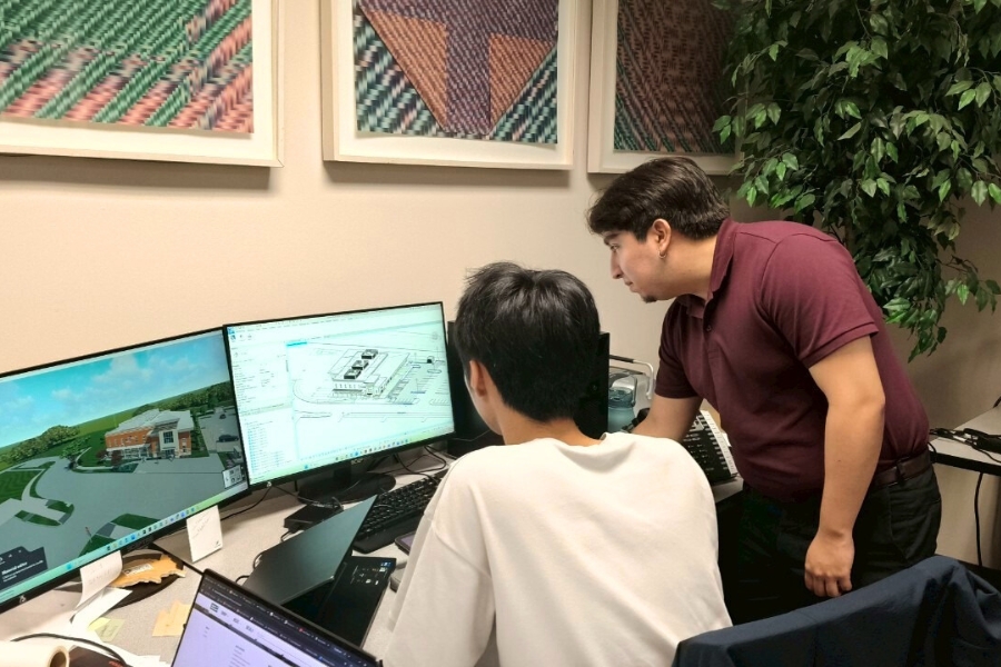 與當地建築師合作，參與事務所專案開發。