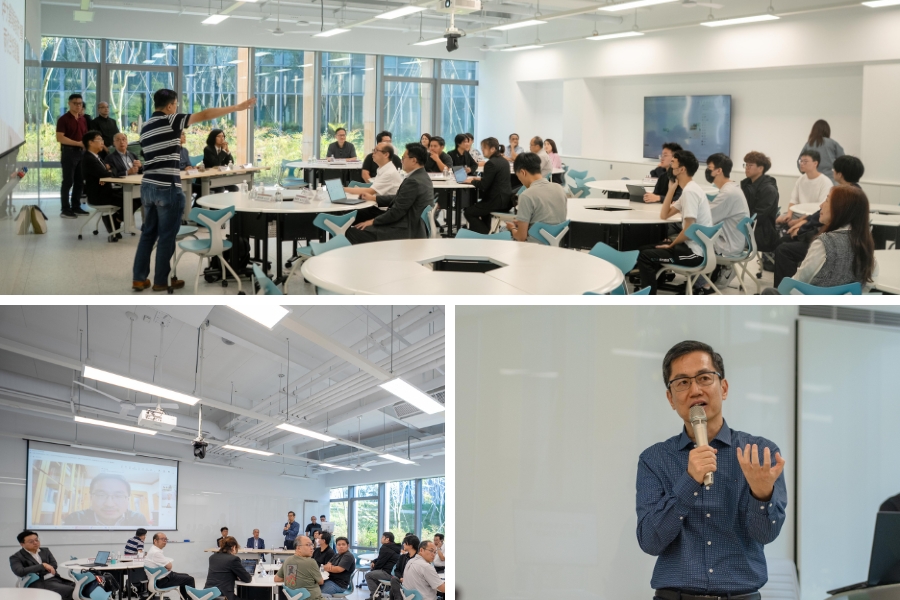 演講結束後,唐國豪副校長與馬維英教授率領兩校團隊於志聖講堂舉行「逢甲大學與香港城市大學合作啟動會議」,正式展開後續合作討論。