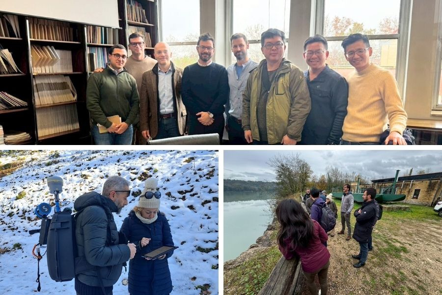 參與期間，逢甲團隊走訪 Nazzano Tevere-Farfa 自然保護區與義大利農業與食品研究機構「CREA」，深入了解歐洲在生態保育、棲地管理與先進感測技術上的實務作法與政策思維。