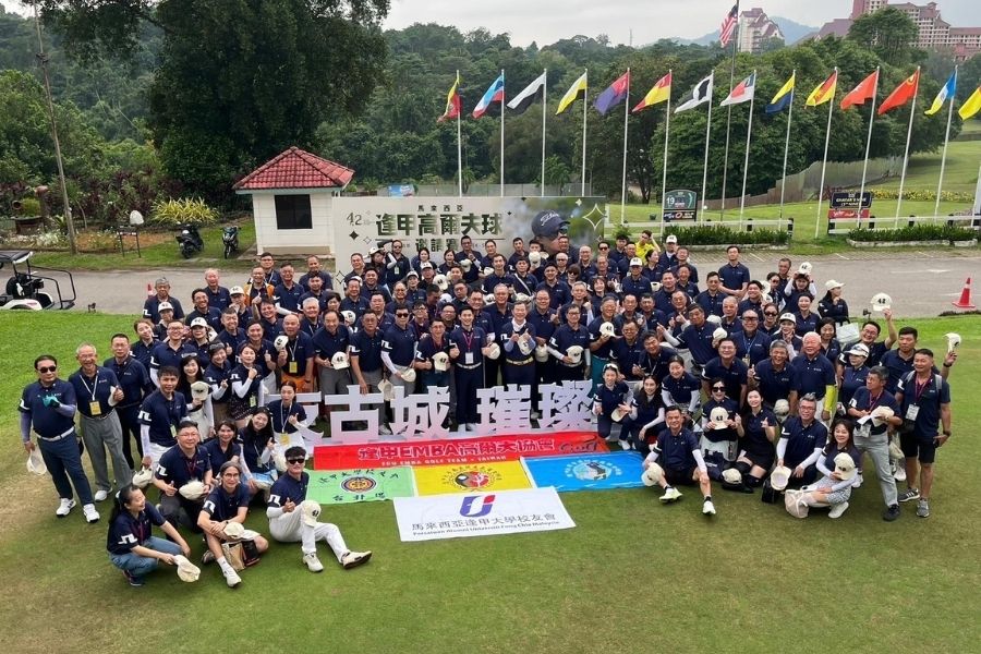 全球217位校友及眷屬熱烈響應逢甲國際高爾夫球邀請賽。