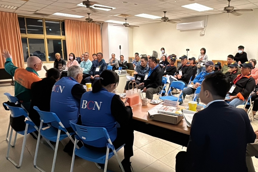 歷時3.5小時的活動，學員全程投入，讓遠道而來的3位日本防災士深受感動。