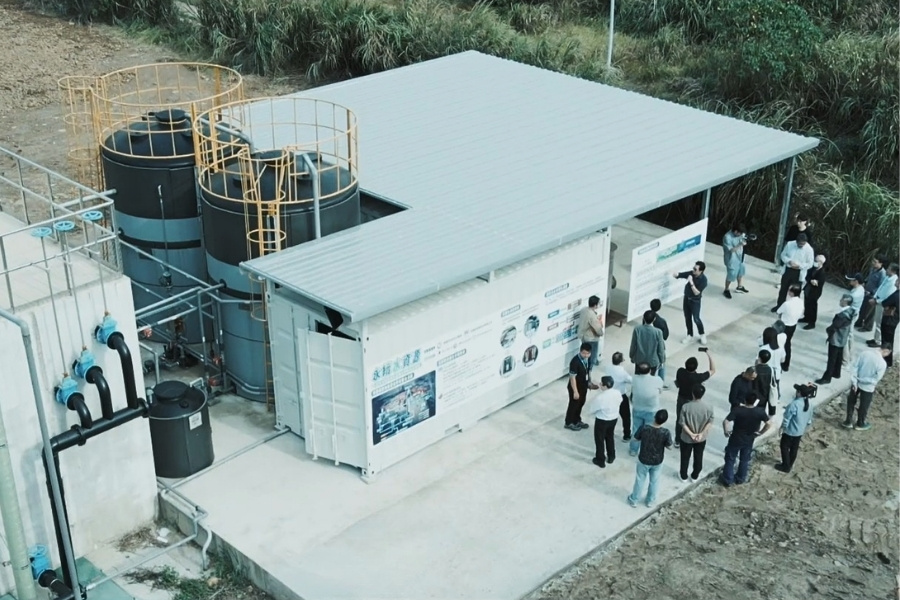 逢甲大學與地諾科技共同推進生活污泥減量及燃料電池發電能源化研究，打造永續水資源綠能創新的新典範。