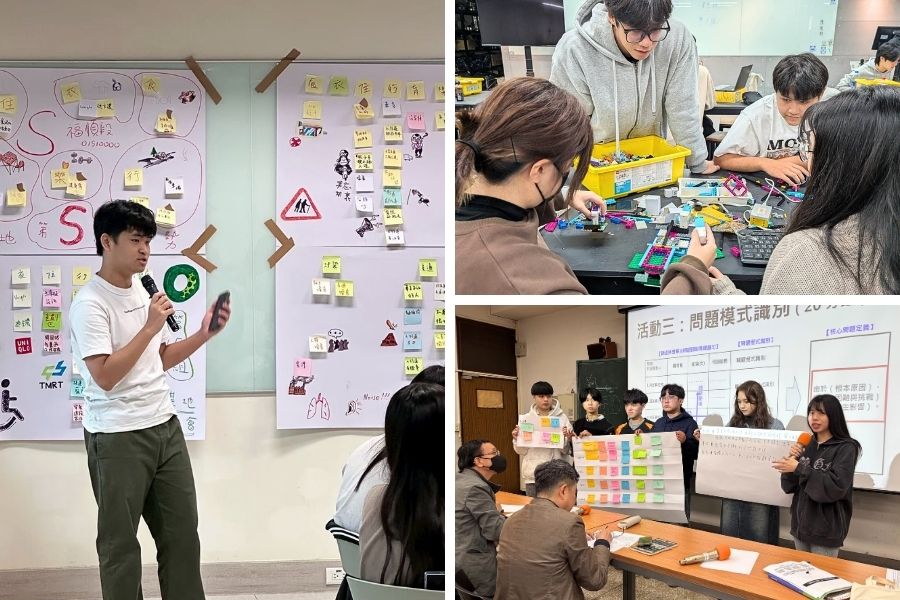 逢甲大學建設學院積極落實「新工程教育方法」轉型，結合設計思考(Design Thinking)及實作導向學習(Project-Based Learning, PBL)，開課至今已吸引不同學系的學生參與。