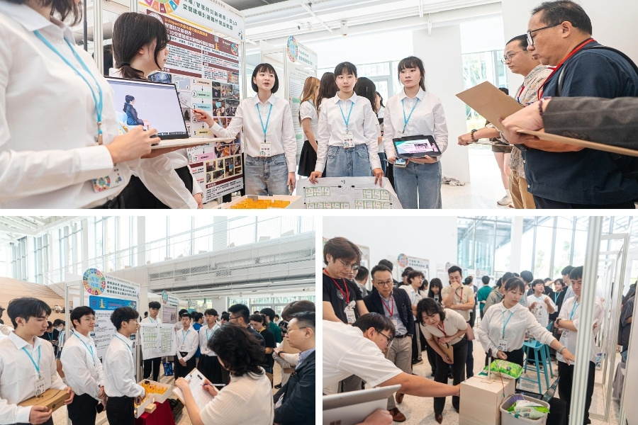 首屆賽事匯聚21組大一跨領域團隊，展現初生之犢不畏虎的創意能量，團隊在創新實作與永續議題上的成果，深獲評審團肯定。