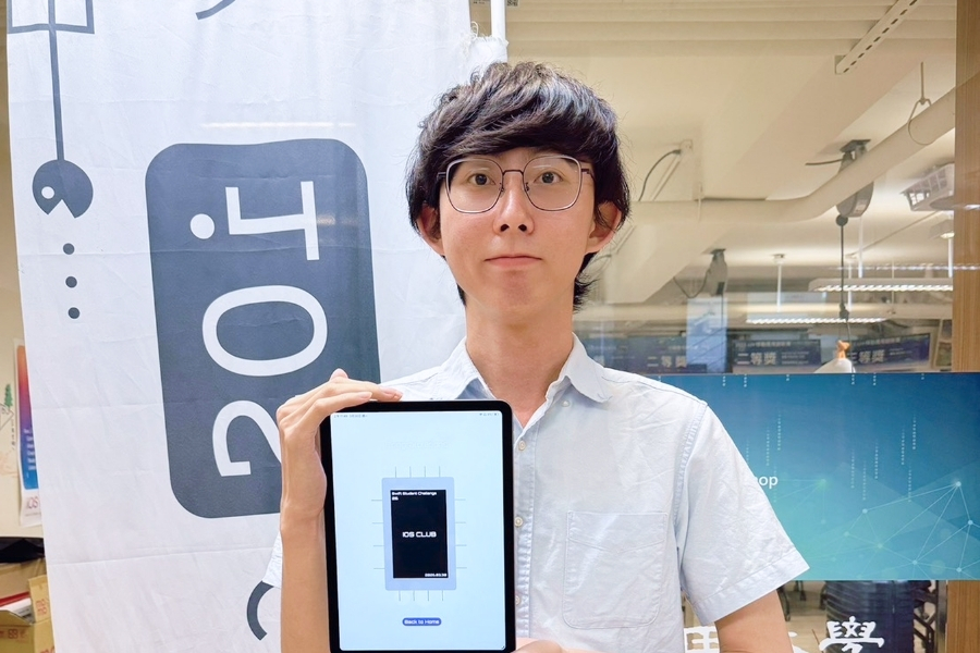 iOS Club 第六屆技術長李柏霖以作品《Chip Craft》榮獲2026蘋果WWDC-Swift學生挑戰賽。