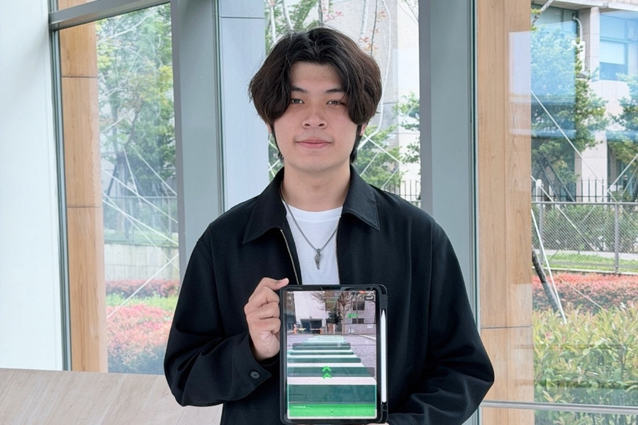 AI Club 社長兼 iOS Club 社員周竑宇以作品《Way_Finder_AI》榮獲2026蘋果WWDC-Swift學生挑戰賽。