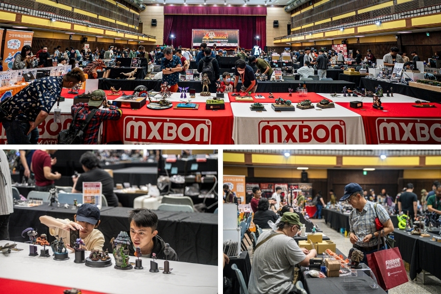 「台灣國際模型公開賽：第四屆台中威逸暨全國科幻盃聯賽」匯聚海內外400多位頂尖好手、展出近800件跨類別精緻作品。