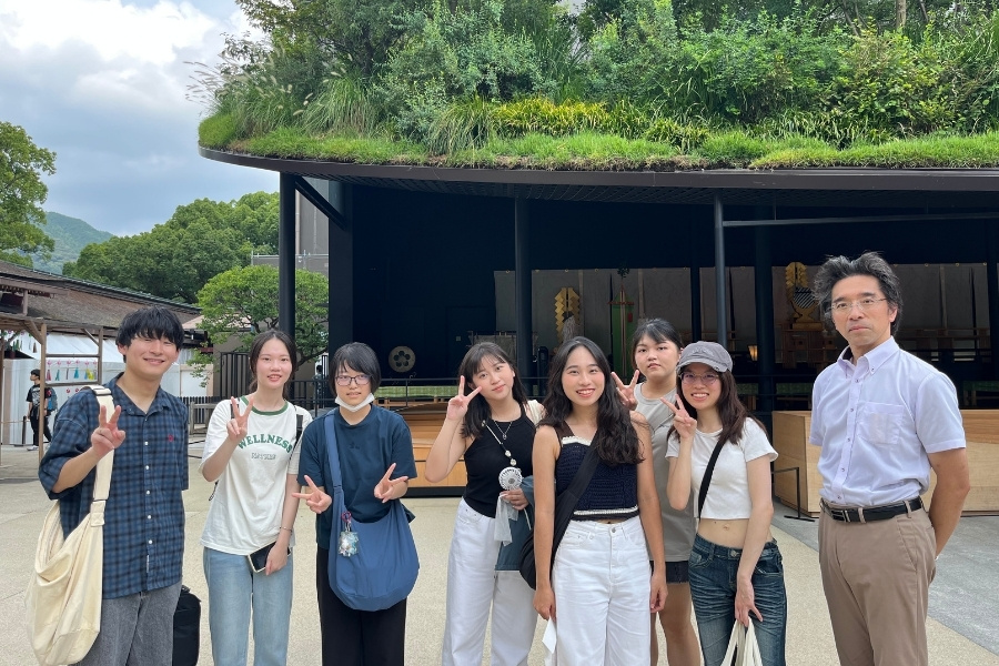升大三的暑假參加材料系為期九天的日本九州大學移地教學課程。