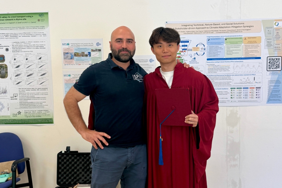在義大利波隆納的 CNR-ISP參與歐盟資助的空氣品質監測專案ParticularMatter。