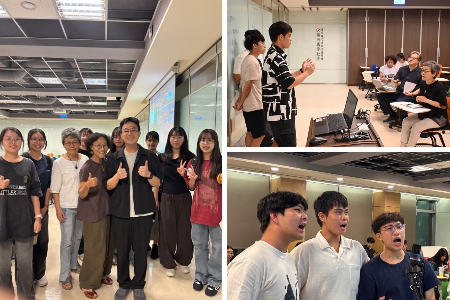 品牌設計工作者呂紹綸（小眼先生）受邀擔任逢甲大學人文社會學院「探索課程」業師，為學生帶來聲音與配音實作講座。
