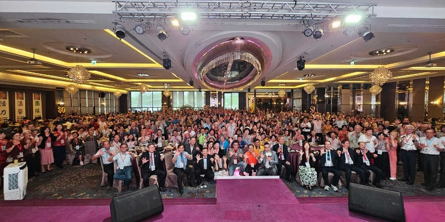 王葳校長與全台各地近600位校友齊聚一堂，共同見證台南校友會50年的薪火相傳與深厚逢甲情。