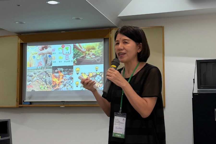 逢甲永續處博士後研究人員薛珍華受邀至UN SDGs Youth Impact Developers Conference 2026分享逢甲永續經驗。