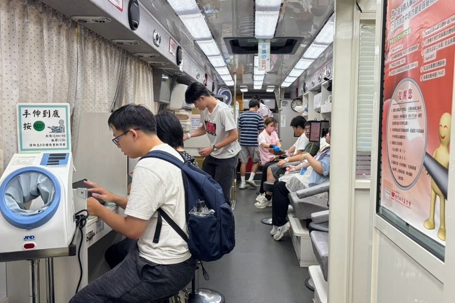 逢甲大學115學年度首場捐血活動４天募得360袋血液。