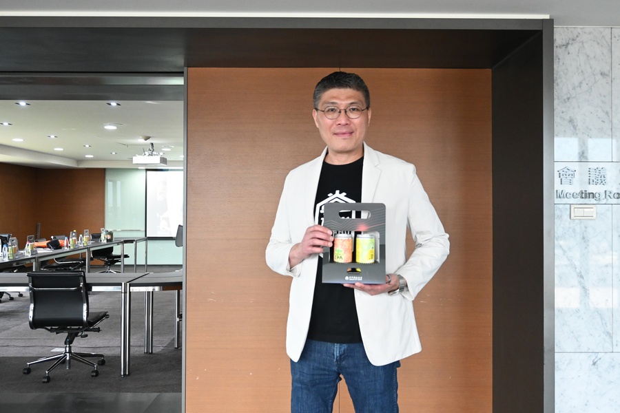 掌門精釀啤酒 簡良益董事長。