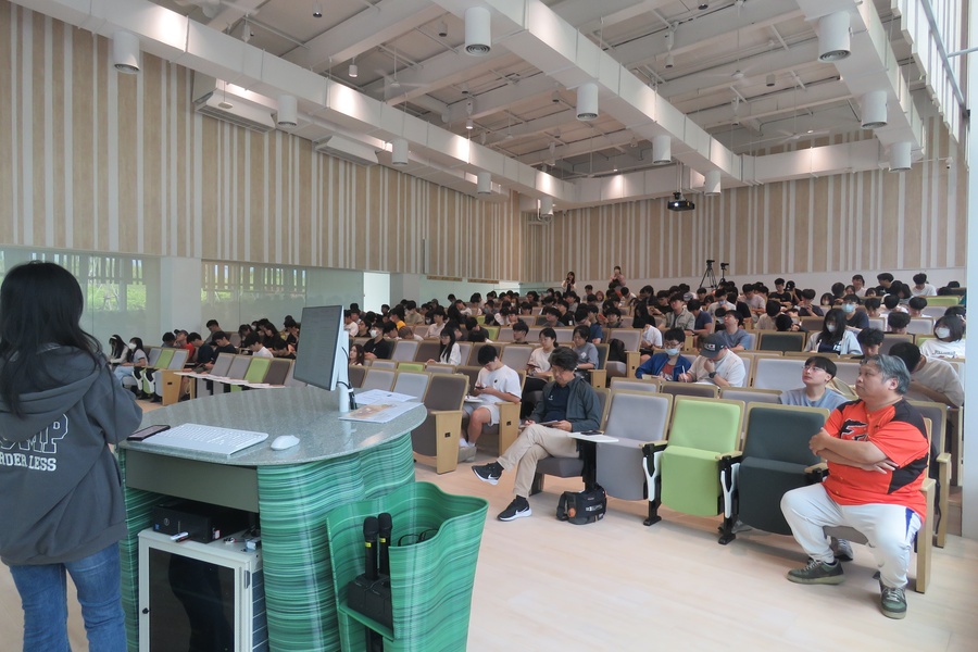 跨域課程成果發表於共善樓教室。